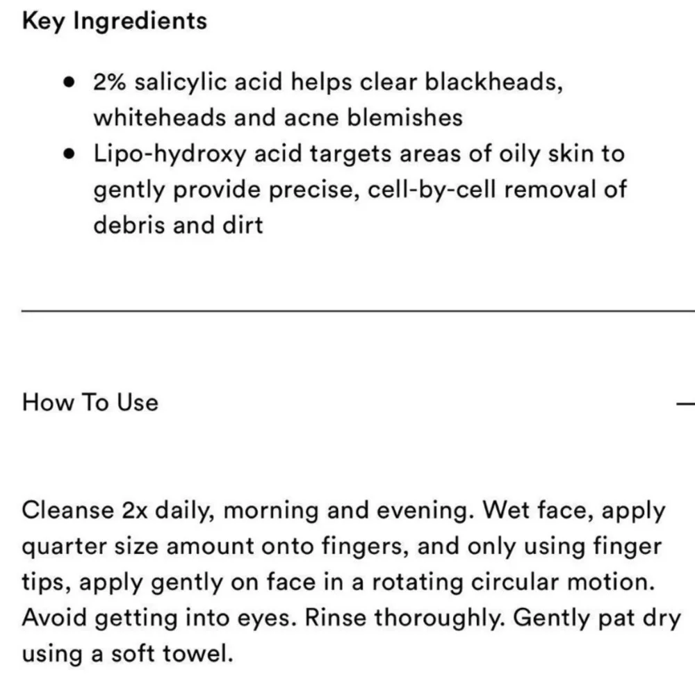 La Roche-Posay Effaclar Medicated Cleanser for Acne Prone Skin
